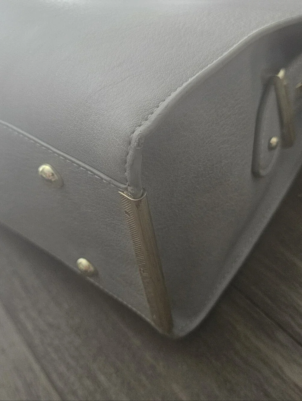 LaBante Gray Aricia Vegan Laptop Tote Bag Great Condition $486